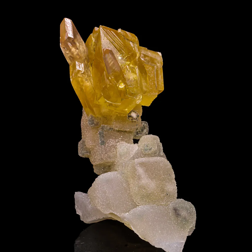 Coated Calcite Rare Find Natural Mineral Specimen - image 2