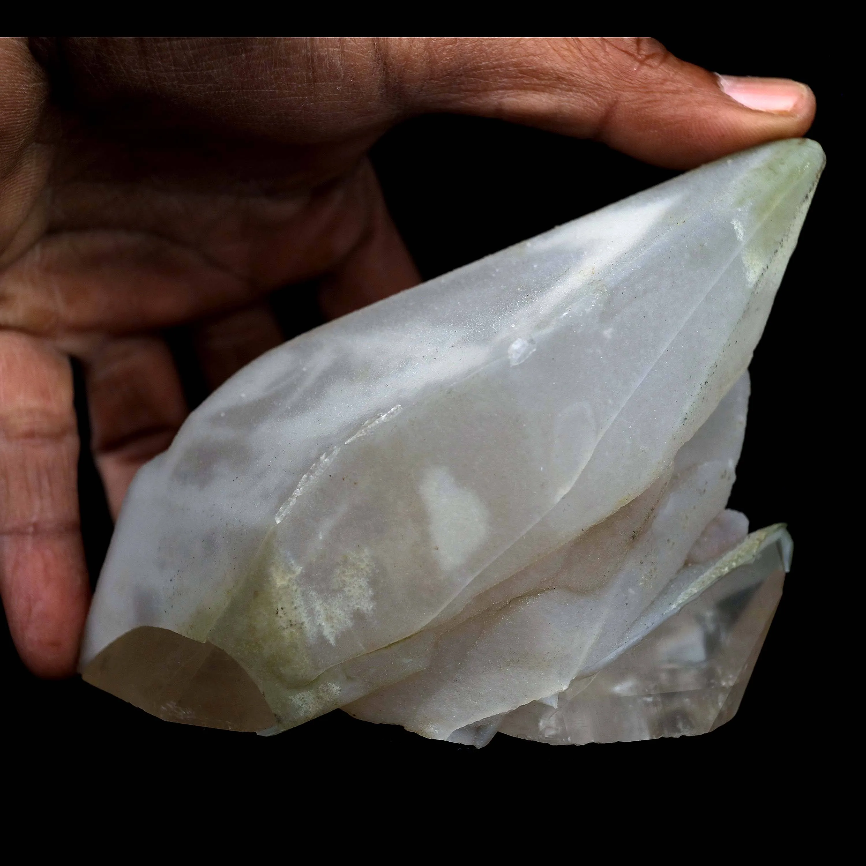 Coated Calcite Scalenohedral Natural Mineral Specimen - image 4