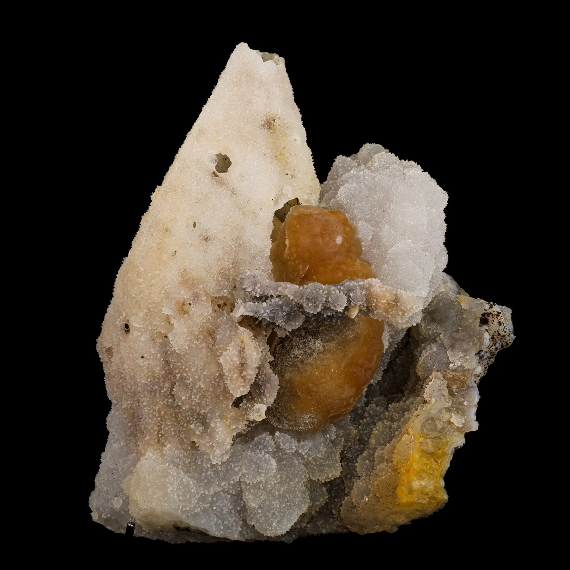 Coated Calcite with Chalcedony Natural Mineral Specimen - image 1