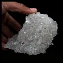 Coated Calcite with Gemmy Apophyllite Natural Mineral Specimen - image 4