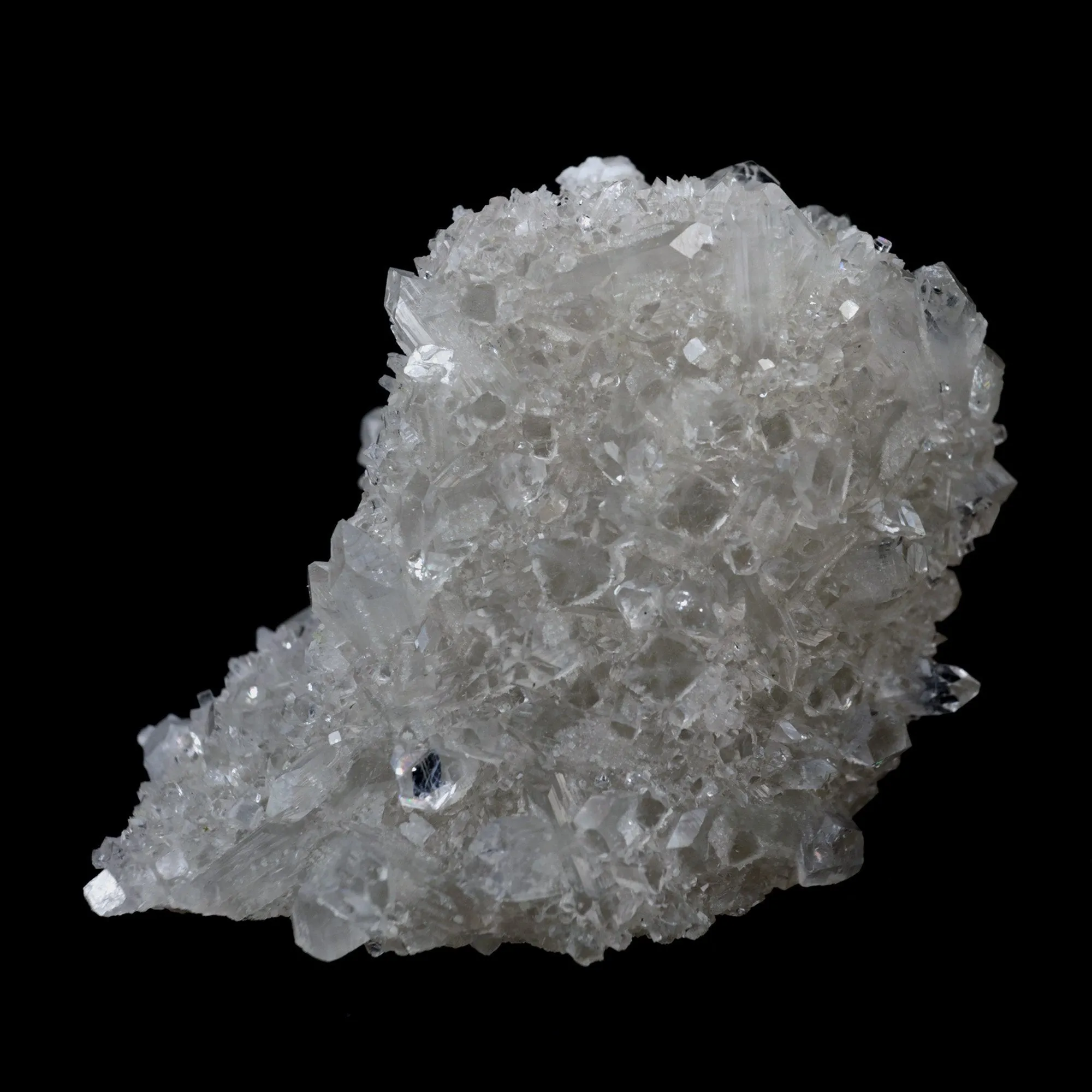 Coated Calcite with Gemmy Apophyllite Natural Mineral Specimen - image 1