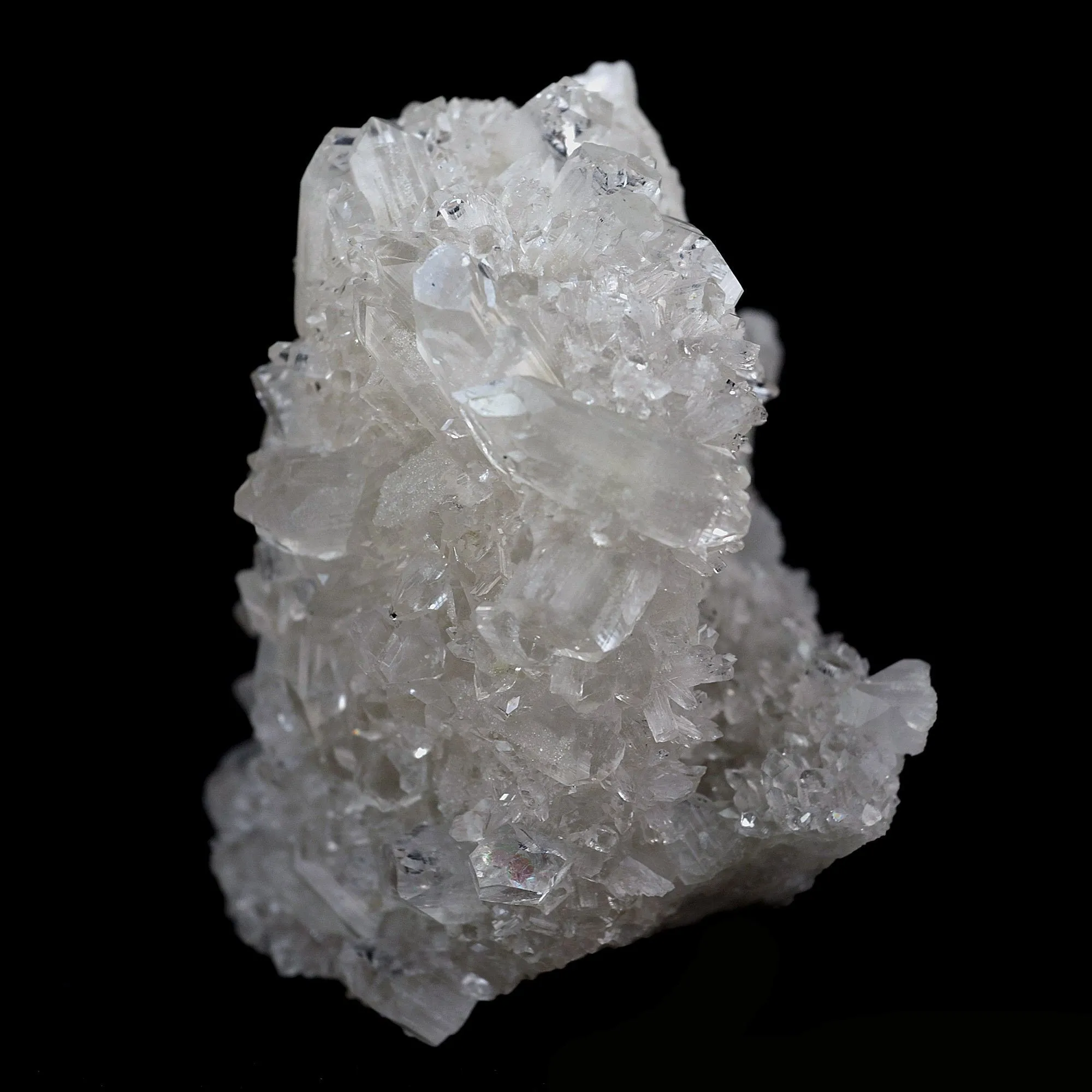 Coated Calcite with Gemmy Apophyllite Natural Mineral Specimen - image 6