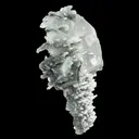 Coated Calcite with Gemmy Chalcedony Stalactites – Jalgaon, India | Rare Zeolite Mineral Specimen - image 2