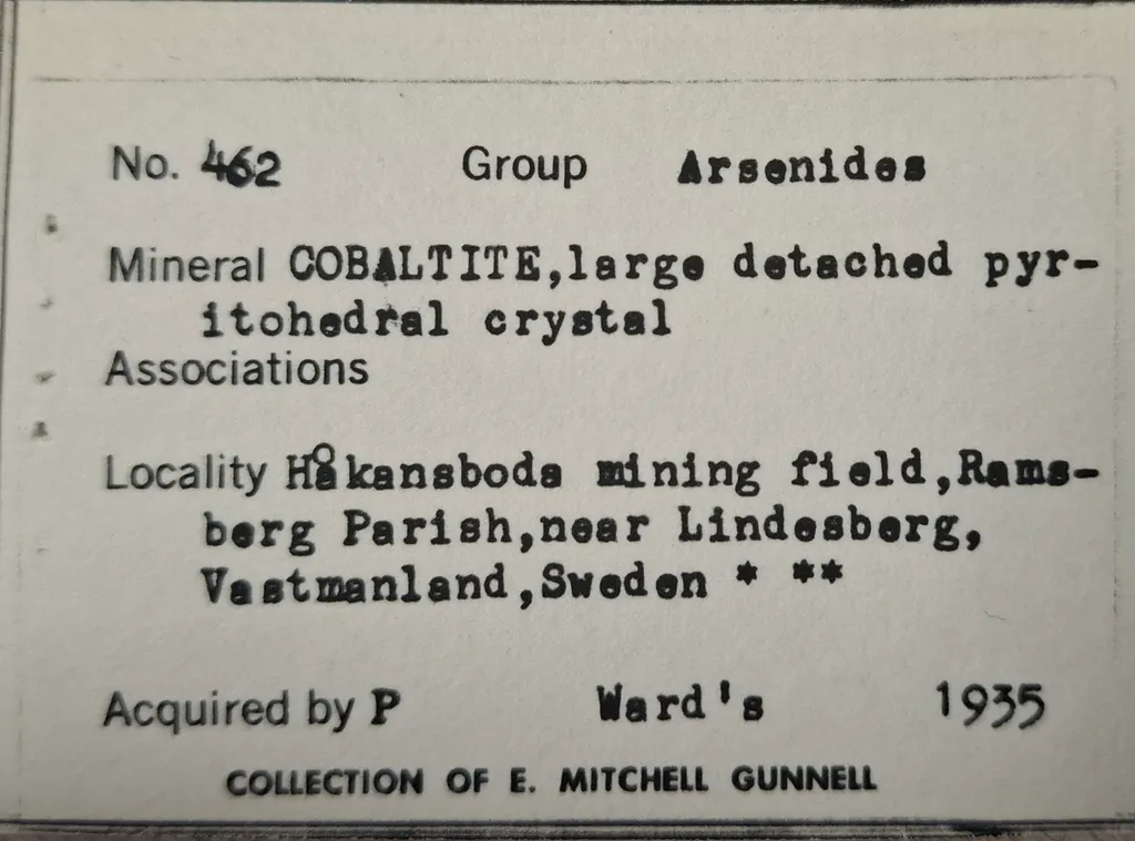 Cobaltite from Sweden - image 2