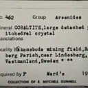 Cobaltite from Sweden - image 2