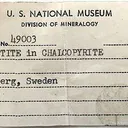 Cobaltite in Chalcopyrite - image 2