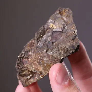 Cobaltite on Chalcopyrite