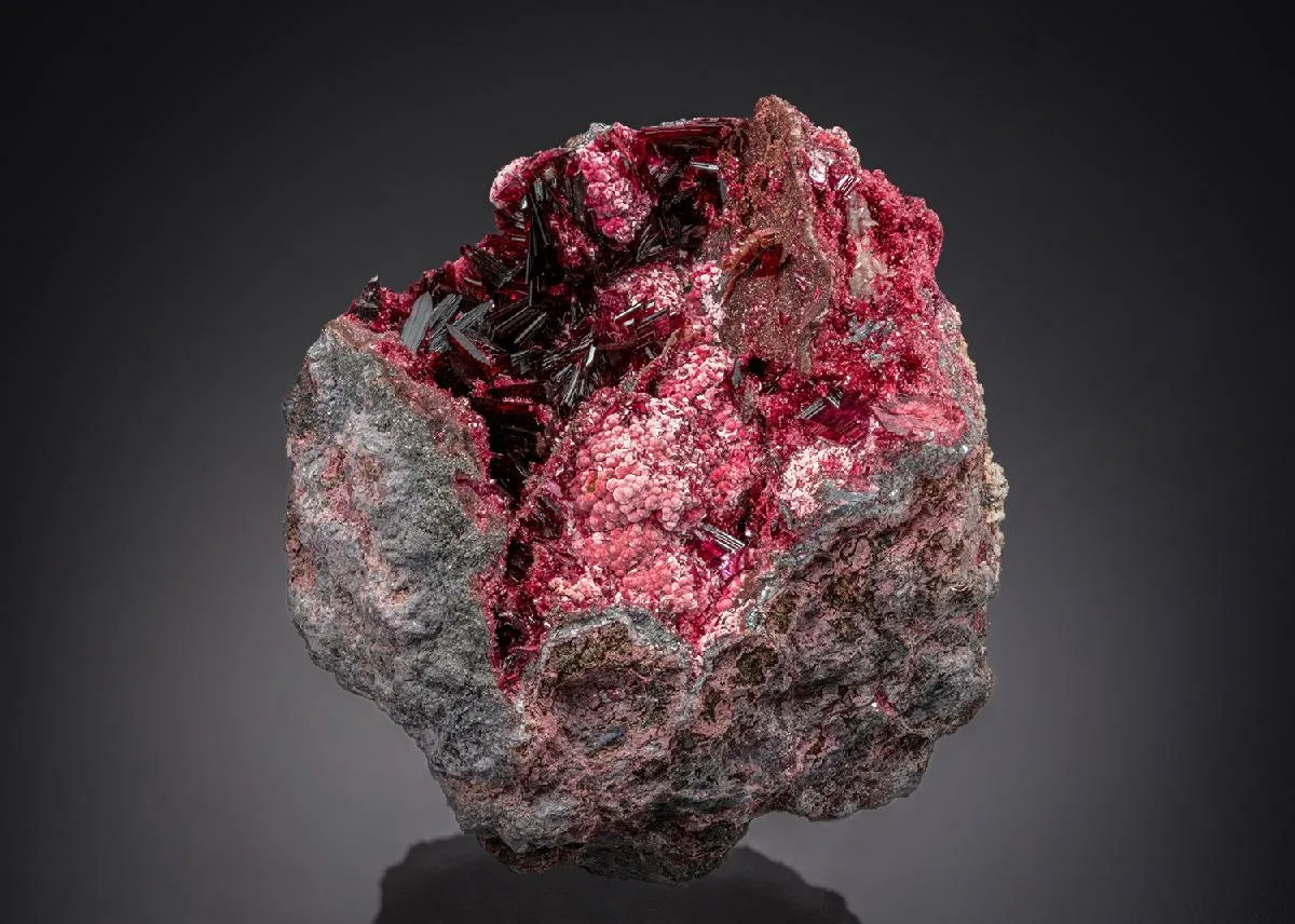 COBALTKORITNIGITE with Erythrite - image 1