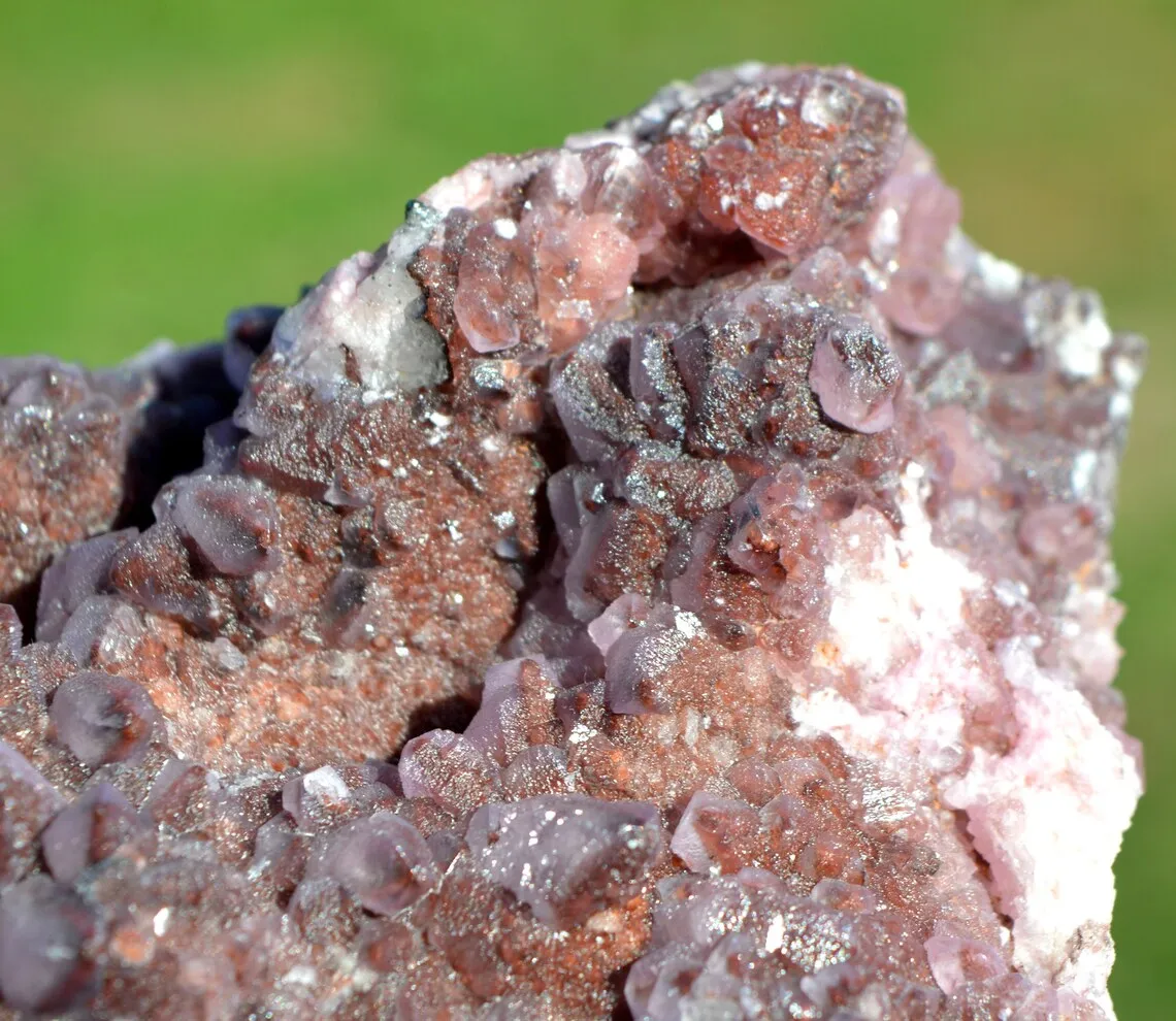 Cobalto-calcite - 1918 grams - Bou Azzer mining district, Drâa-Tafilalet Region, Morocco - image 2