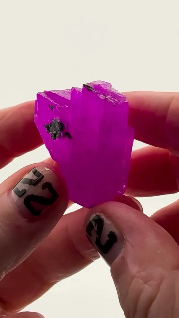 Cobaltoan Calcite from the Democratic Republic of Congo image