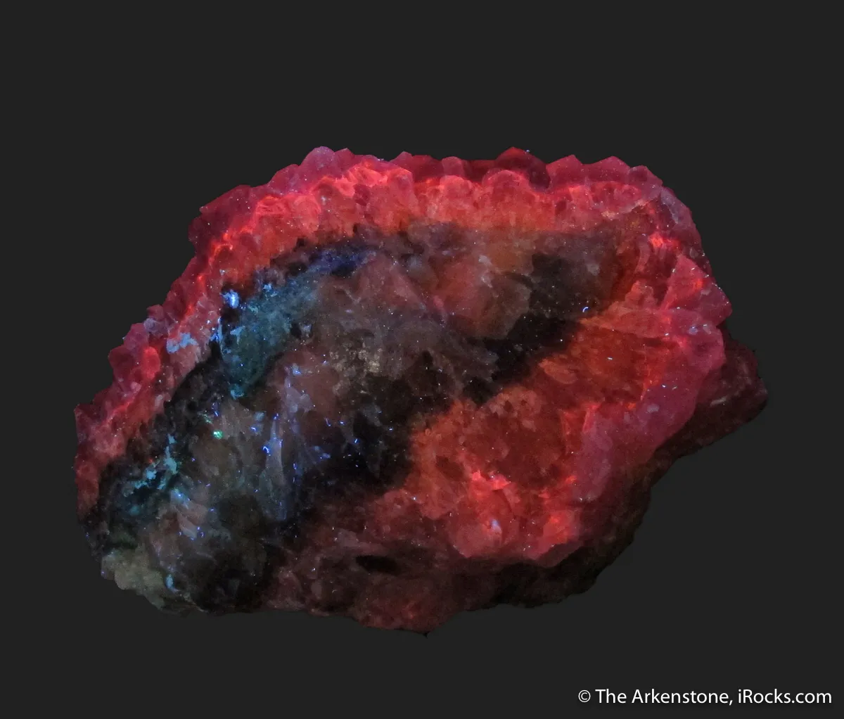 Cobaltoan Calcite on Calcite - image 7