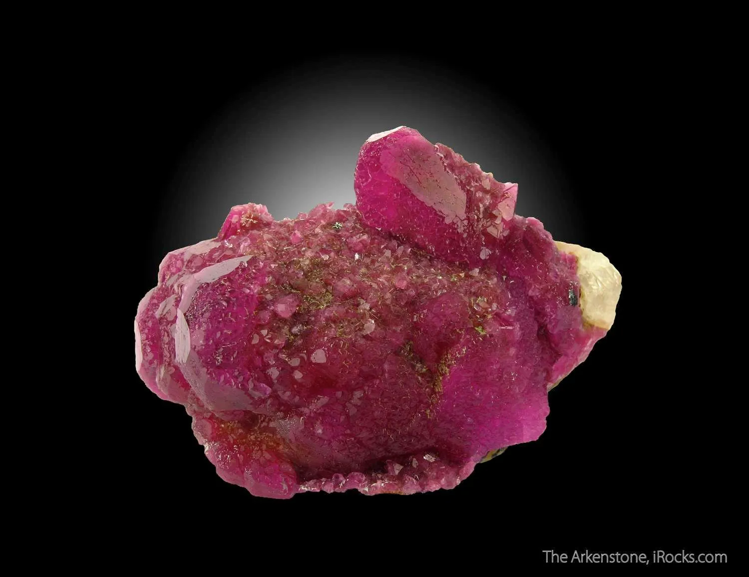 Cobaltoan Dolomite on Calcite - image 1