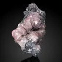 Cobaltoan Smithsonite on Sphalerite - image 2