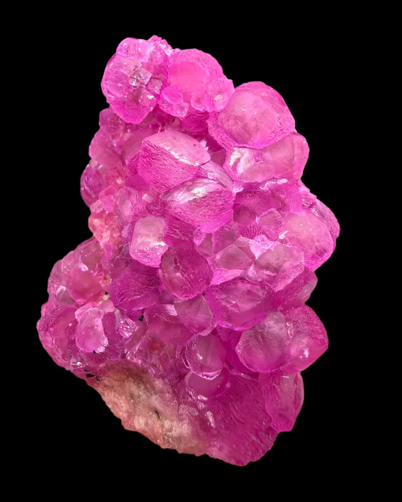 Cobaltocalcite from Congo-Kinshasa, Lualaba, Mutshatsha, Kolwezi, Mine de Kolwezi image