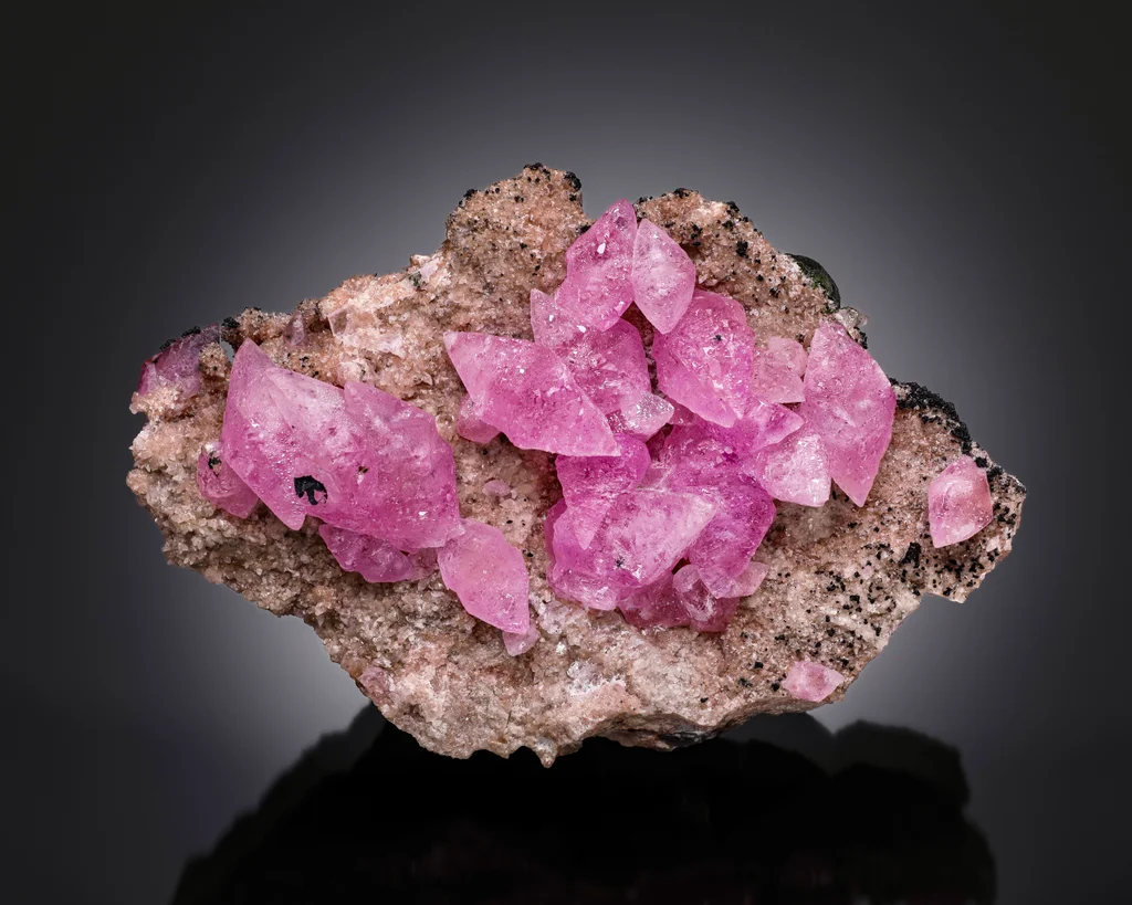 Cobaltocalcite from Kolwezi mining district, Mutshatsha, Lualaba, DR Congo image