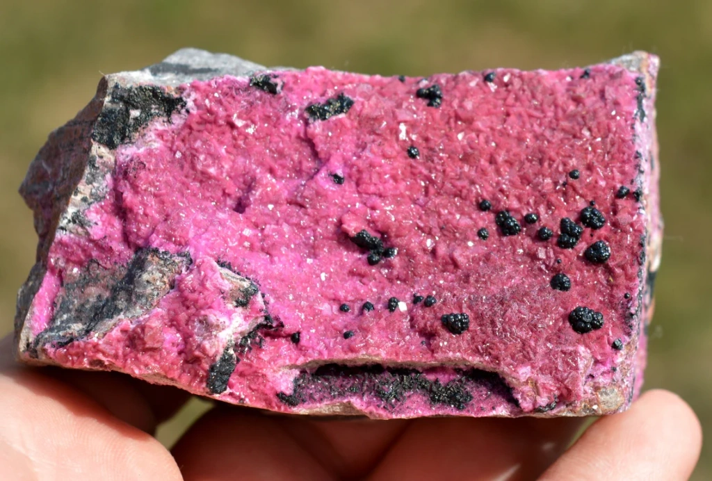 Cobaltocalcite from Mashamba West Mine, Sicomines copper-cobalt project, Mutshatsha, Lualaba, DR Congo image