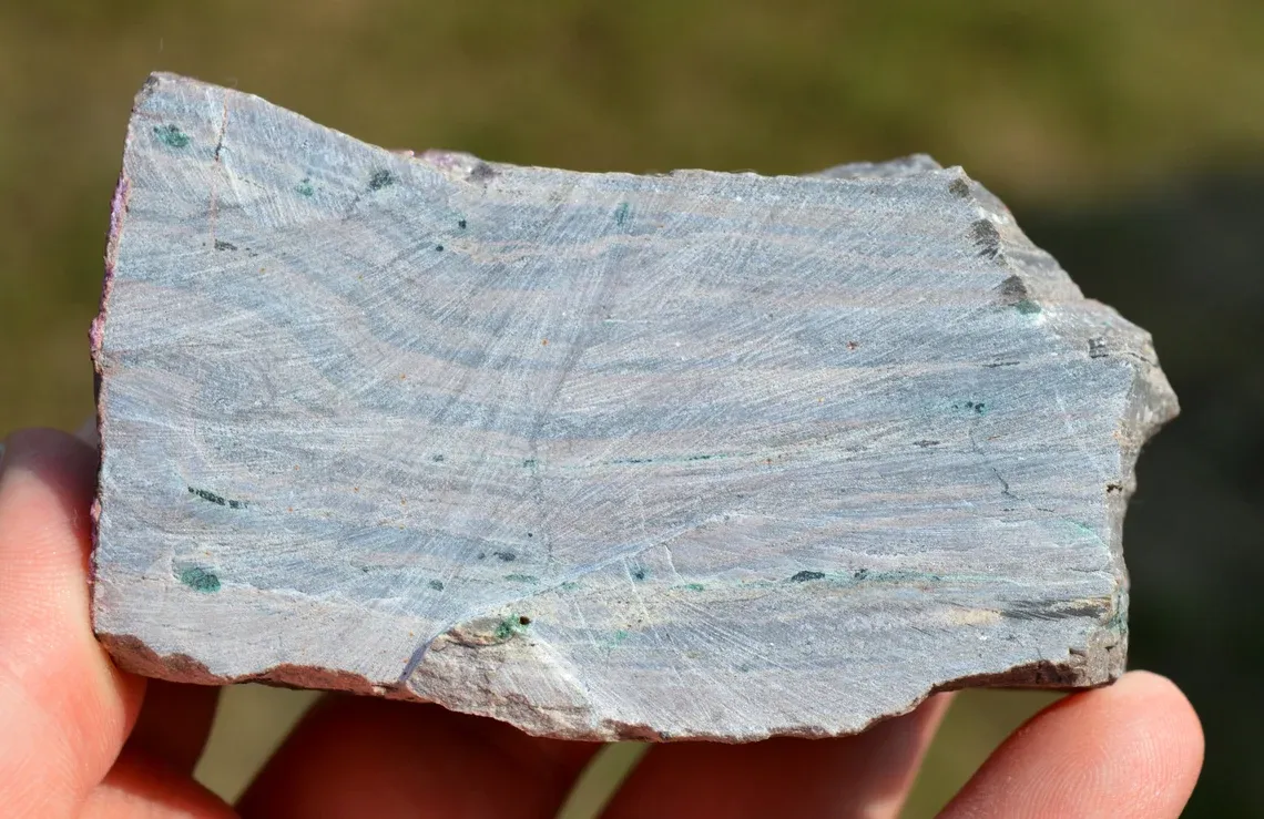 Cobaltocalcite & Heterogenite - 301 grams - Mashamba West Mine, Kolwezi mining district, DR Congo - image 5