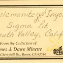 Colemanite after INYOITE - image 6
