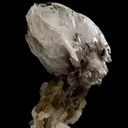 Colemanite on Calcite - image 1