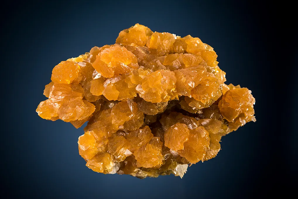 Colemanite on Calcite image