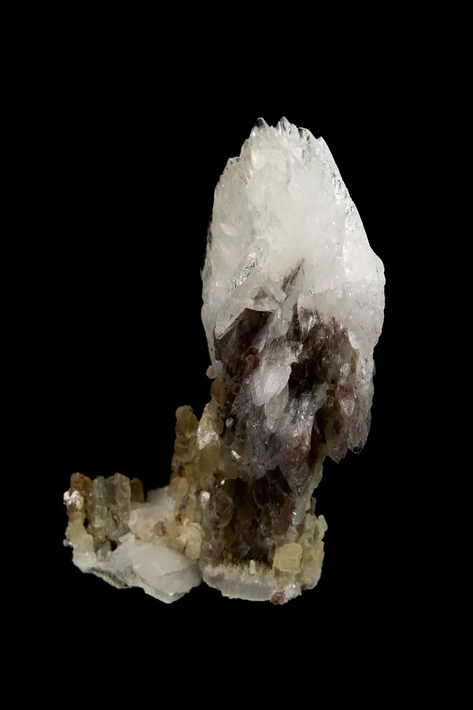 Colemanite on Calcite - image 2