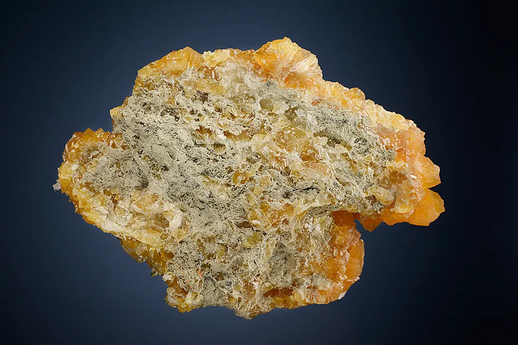 Colemanite on Calcite - image 2