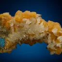 Colemanite on Calcite (repaired) - image 3