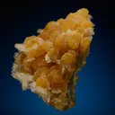 Colemanite on Calcite (repaired) - image 4