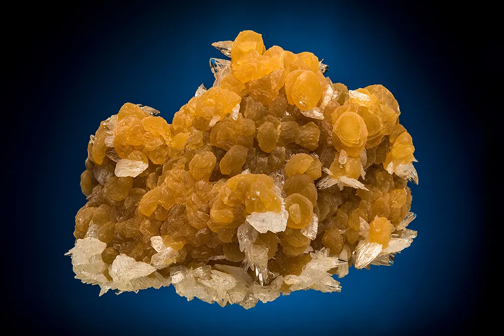 Colemanite on Calcite (repaired) image