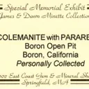 Colemanite with PARAREALGAR - image 5