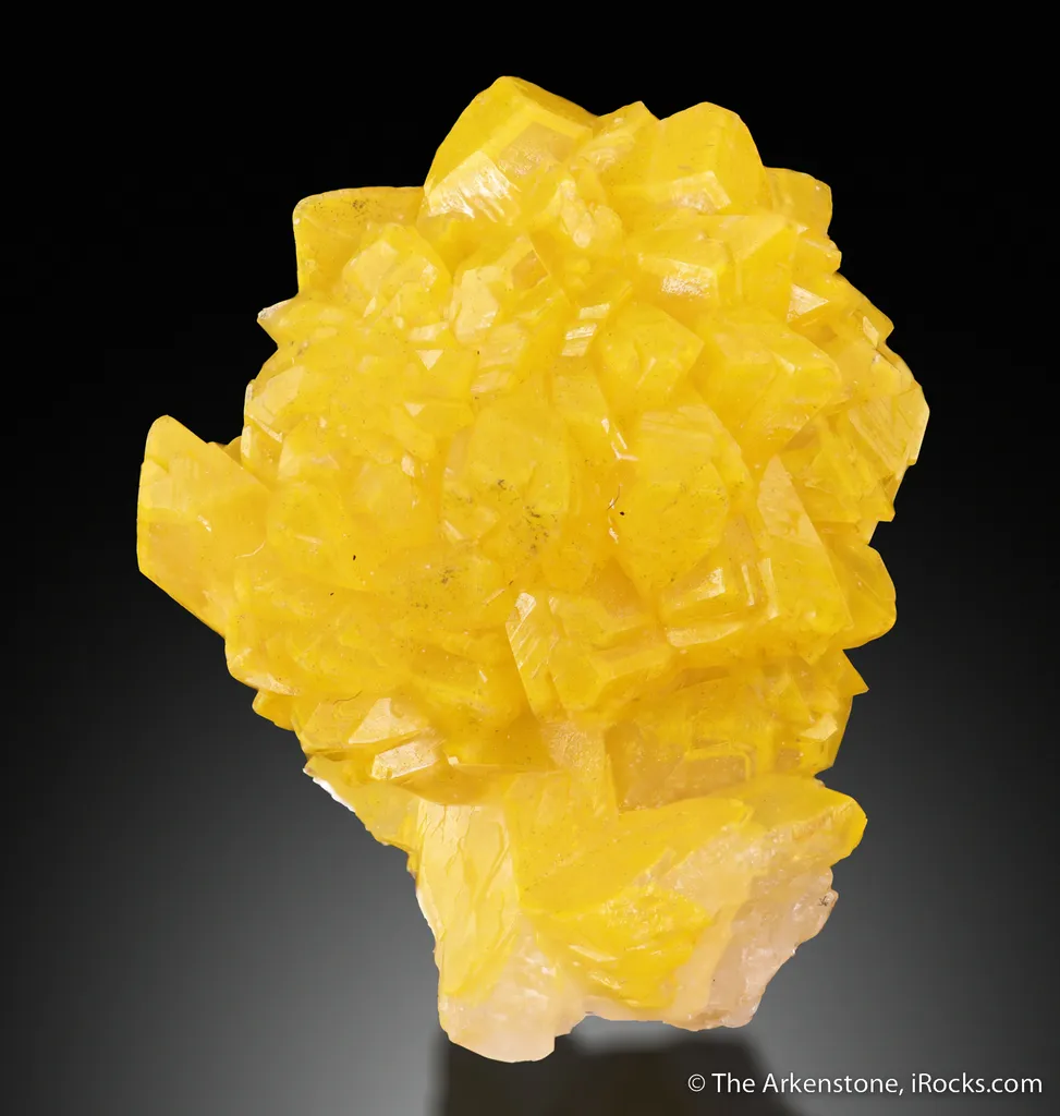 Colemanite with Pararealgar image