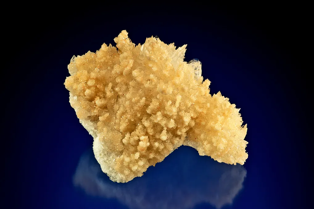Colemanite with Realgar image