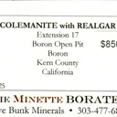 Colemanite with Realgar - image 6