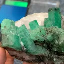 Collection Grade Rare Vivid Emerald Specimen from Pakistan - image 5