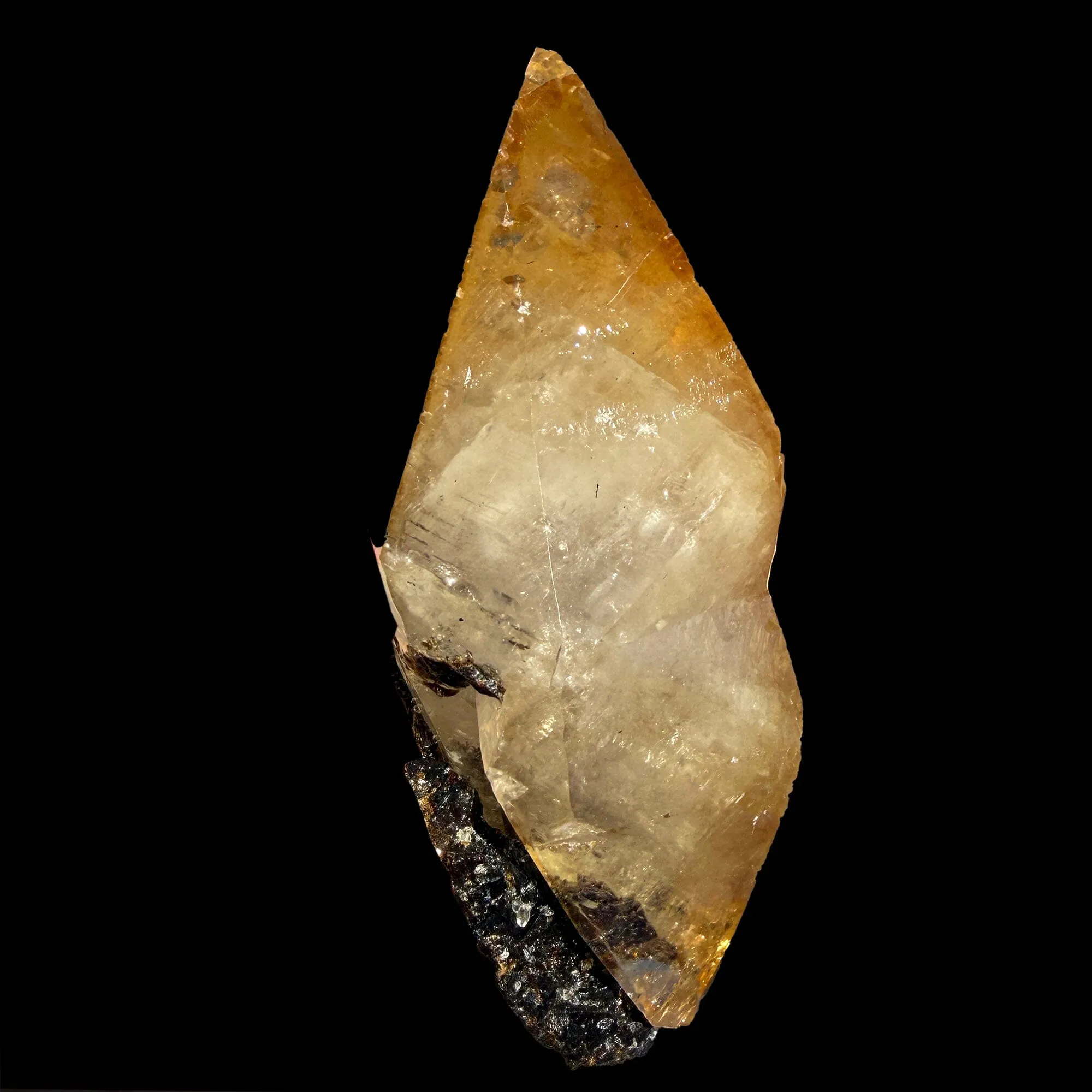 Collector Grade Calcite Elwood Mine USA | Natural Golden Calcite Specimen | Investment Mineral Display Piece | - image 3