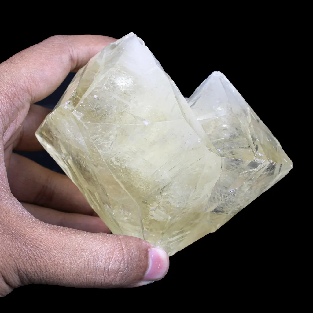 Collectors Grade - Gemmy Calcite Rare Natural Indian Mineral Specimen - image 5