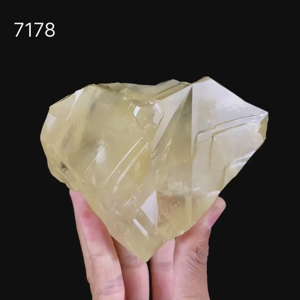 Collectors Grade - Gemmy Calcite Rare Natural Indian Mineral Specimen - image 2
