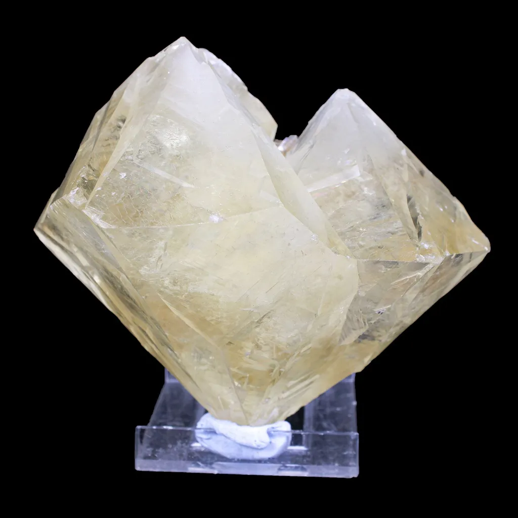 Collectors Grade - Gemmy Calcite Rare Natural Indian Mineral Specimen image