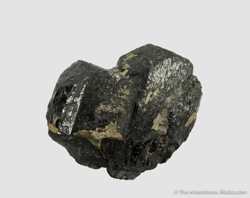 Columbite (twinned) circa 1800s - image 3