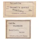 Columbite (twinned) circa 1800s - image 5