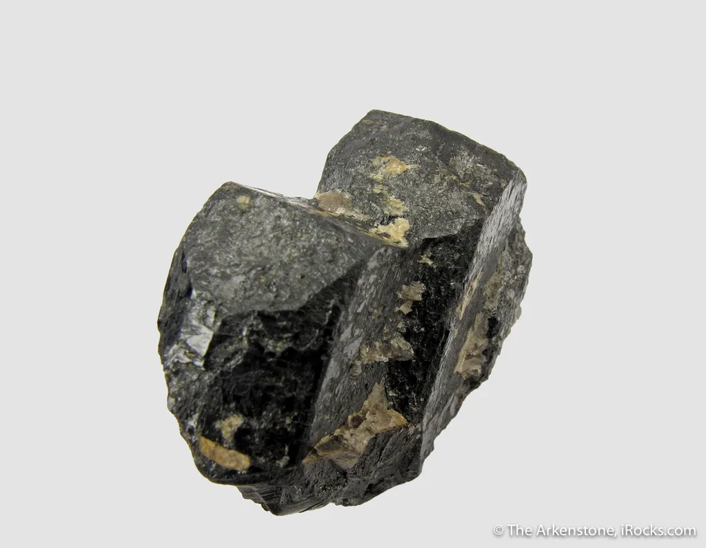 Columbite (twinned) circa 1800s - image 4