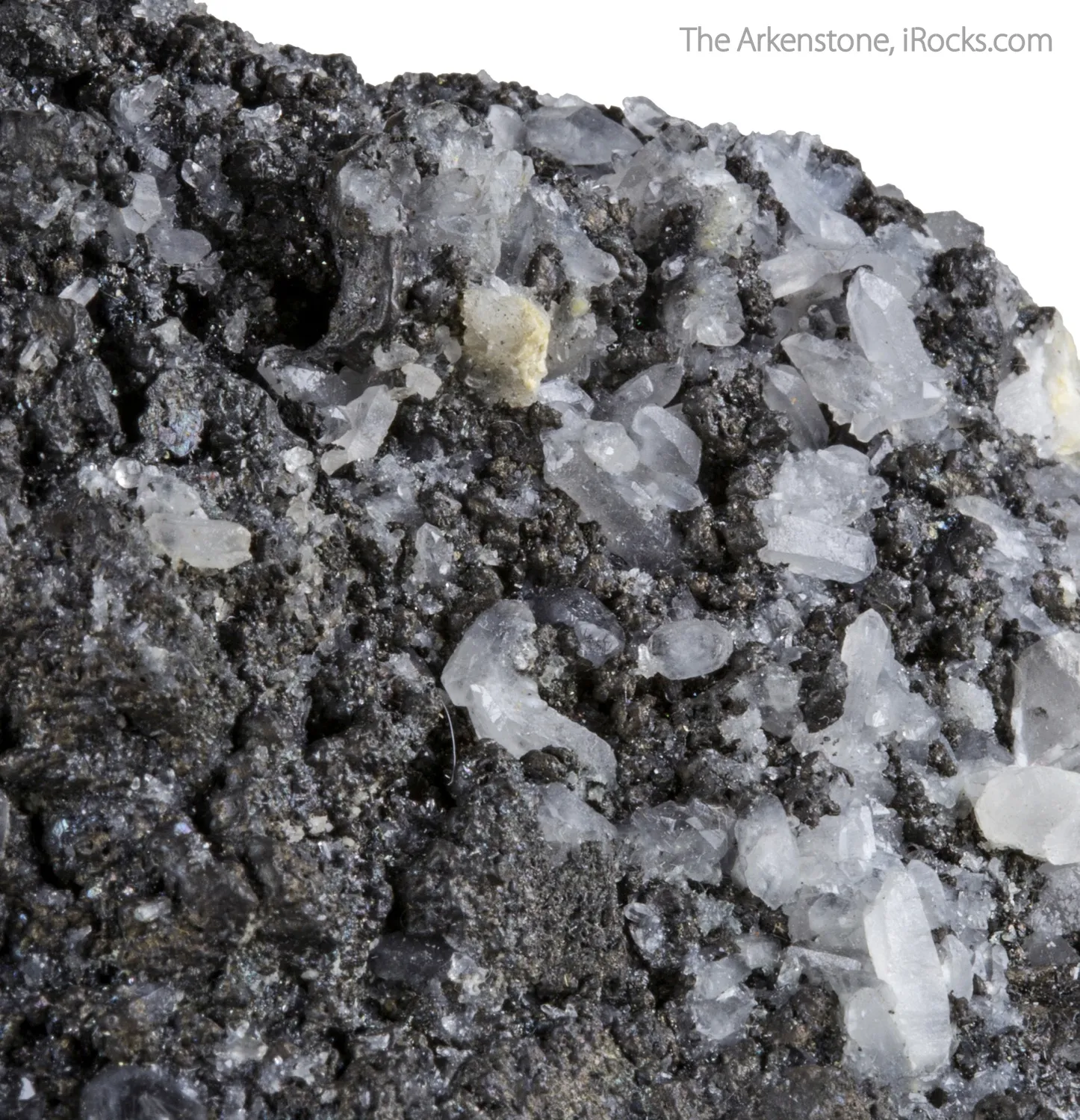 Colusite on Quartz (type locality) - image 3