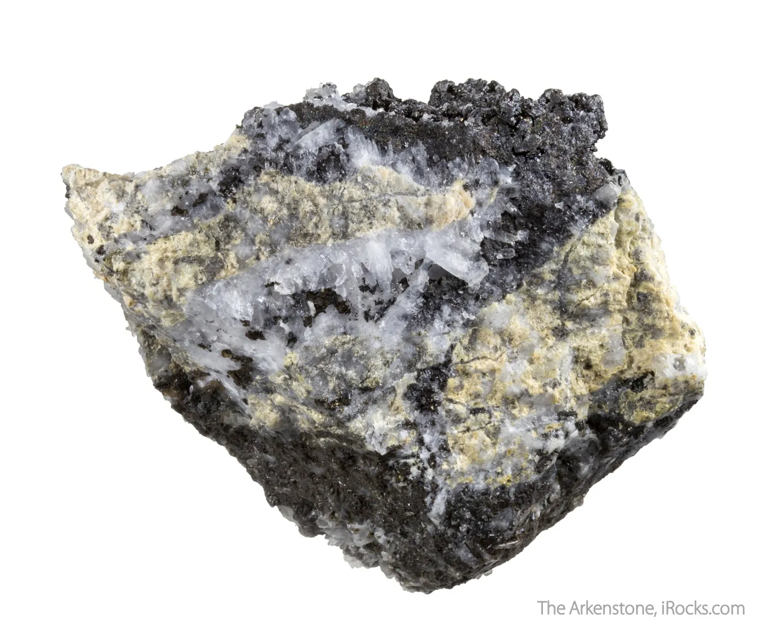 Colusite on Quartz (type locality) - image 6