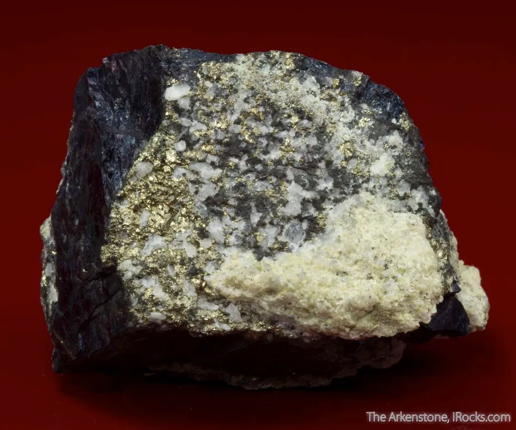 Colusite with Covellite - image 2