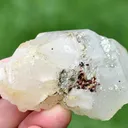 Combo of Extreme Rare Red Anatase and Mica On Quartz Crystal From Skardu Pakistan - image 7