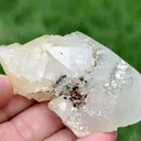 Combo of Extreme Rare Red Anatase and Mica On Quartz Crystal From Skardu Pakistan - image 2