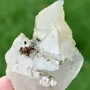 Combo of Extreme Rare Red Anatase and Mica On Quartz Crystal From Skardu Pakistan - image 4
