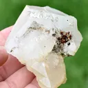 Combo of Extreme Rare Red Anatase and Mica On Quartz Crystal From Skardu Pakistan - image 10
