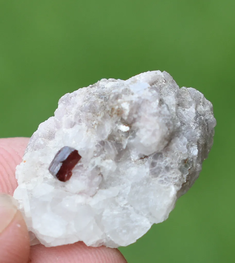 Combo of Rare Microlite with Lepidolite on Matrix From Afghanistan - image 4