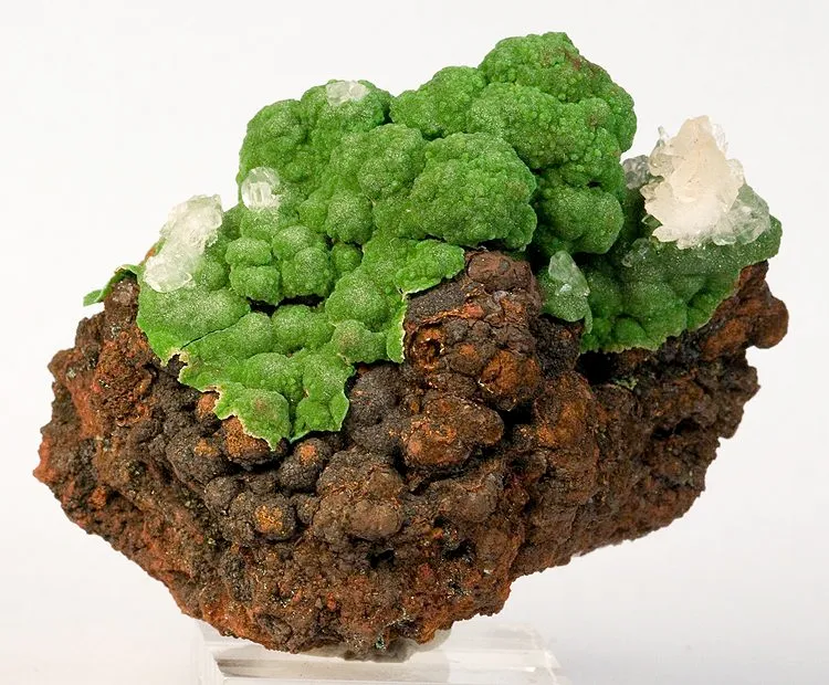 Conichalcite, Calcite image